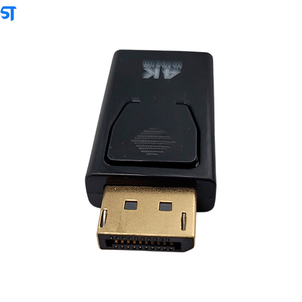 Adaptador Displayport Para HDMI 4K - Preto
