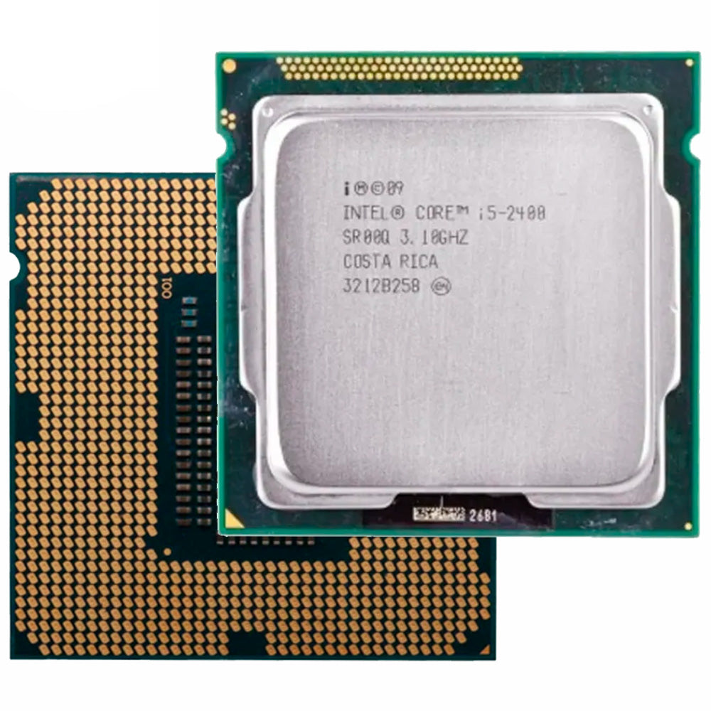 Computador Core i5-2400, Memória RAM 8GB, SSD 256GB, Gt-H61 Com Slot M2, Rede Gigabit, MT-34BK, Windows, MousePad Brinde
