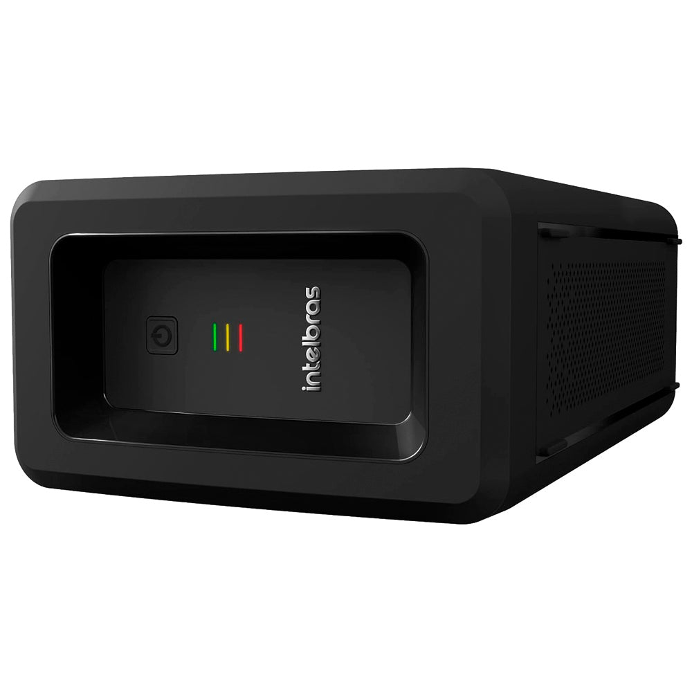 Nobreak Interativo Intelbras ATTIV 1500VA, Bivolt, Semi Senoidal, Com 8 Tomadas de Saída 115V Preto