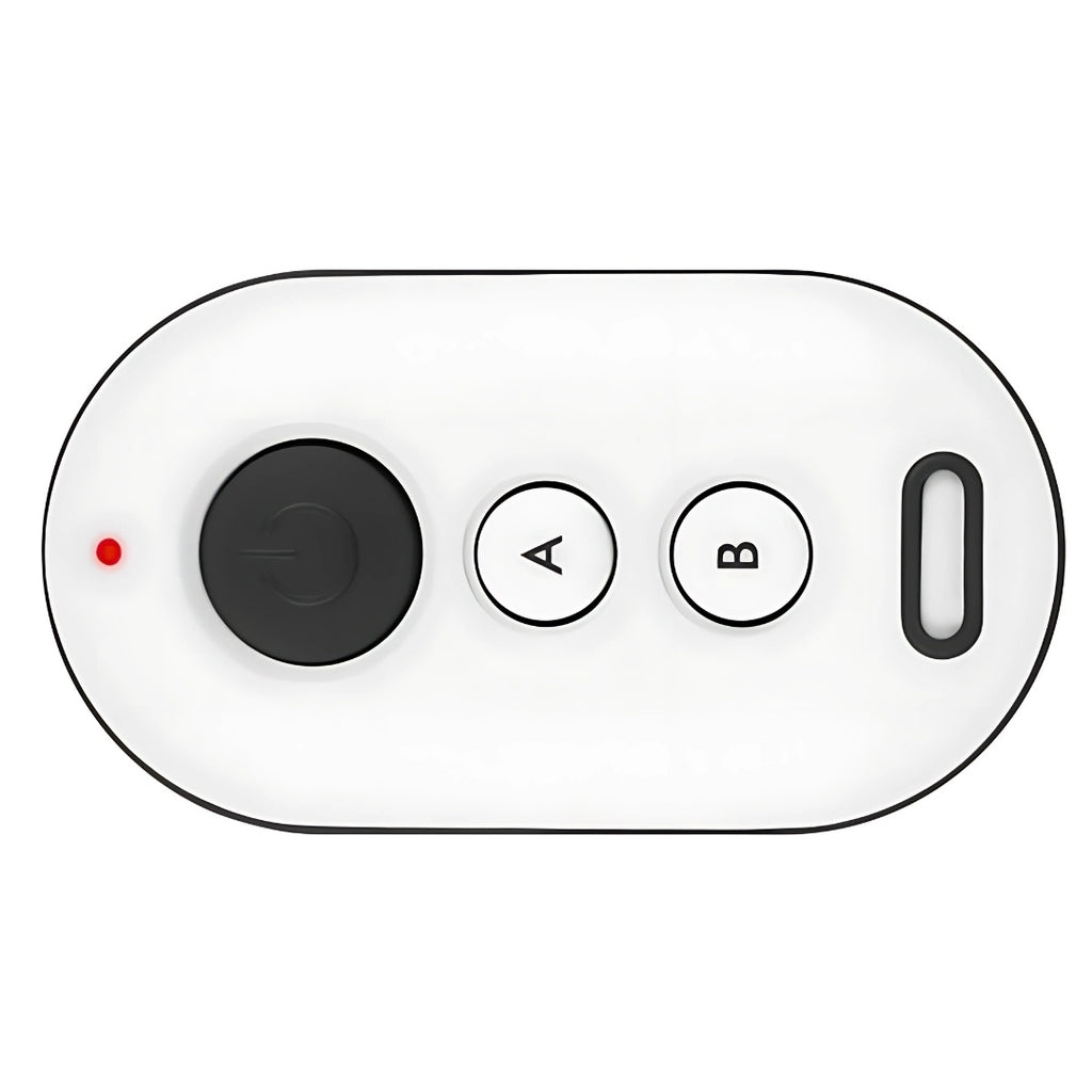 Controle Remoto Transmissor Intelbras Dedicado, Com Anticlonagem, 433,92MHz, FSK, XTR 1000 - Preto/Branco