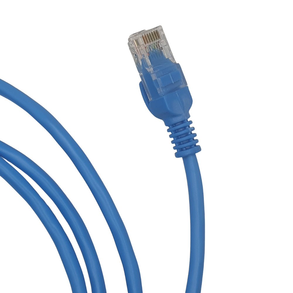 Cabo de Rede CAT5e, 1.5 Metros, Patch Cord Azul - PCA-012L