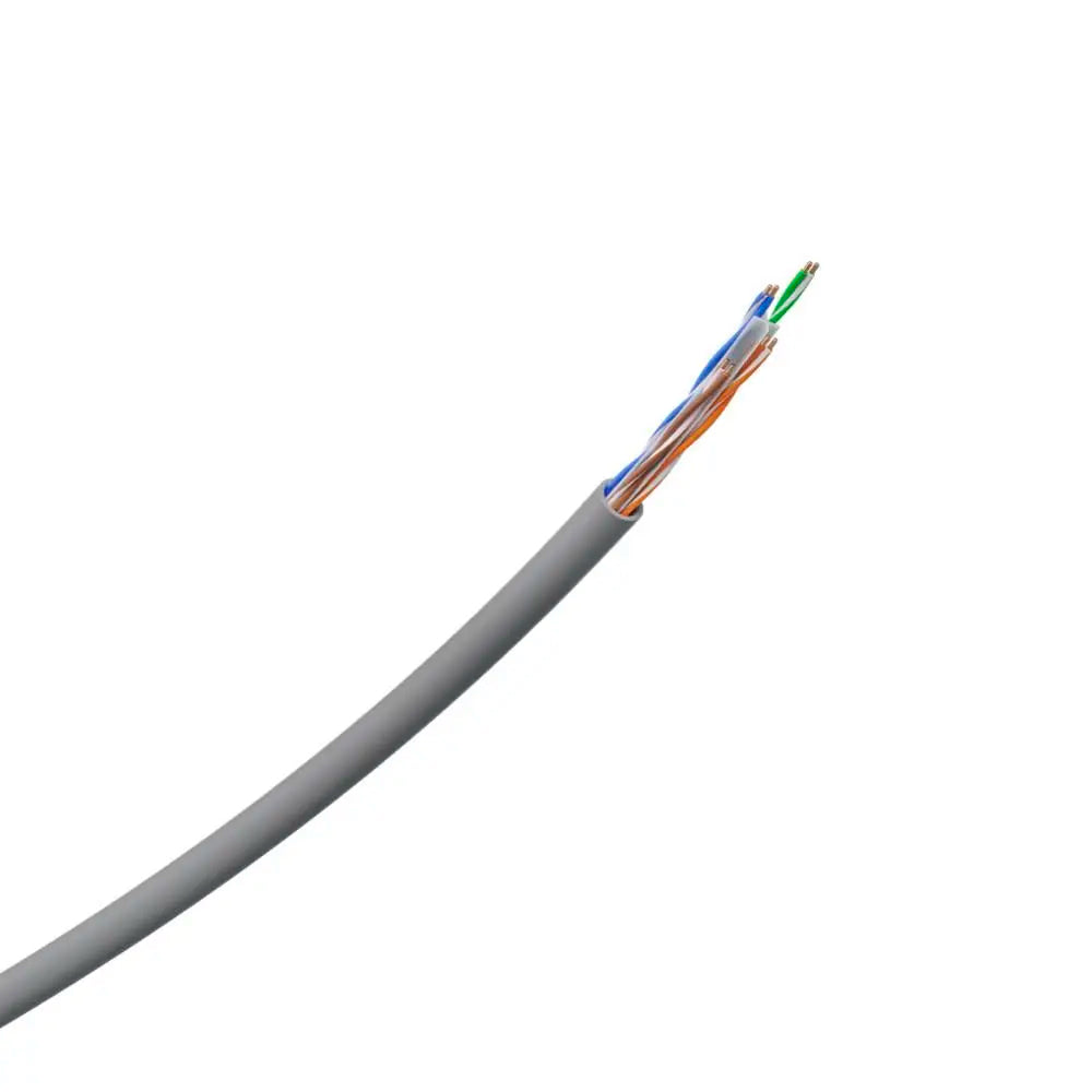 Caixa Cabo de Rede 305 Metros, Impact Giga UTP CAT6 IG6CCZ 4P Intelbras, 100% Cobre - Cinza