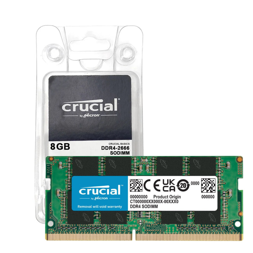 Memória RAM Notebook Crucial Basics 8GB DDR4 2666MHz CL19 1.2V - CB8GS2666