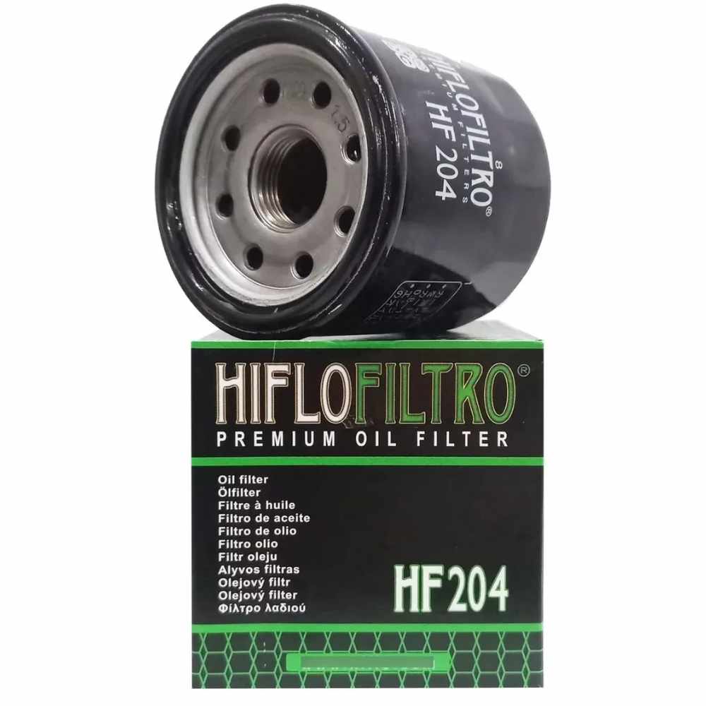 Filtro de Óleo Hiflo Premium para Motos HF204 Kent Da1 4QX Cbr1000 Cb1000 Mt03/07/09 R3 Xj6