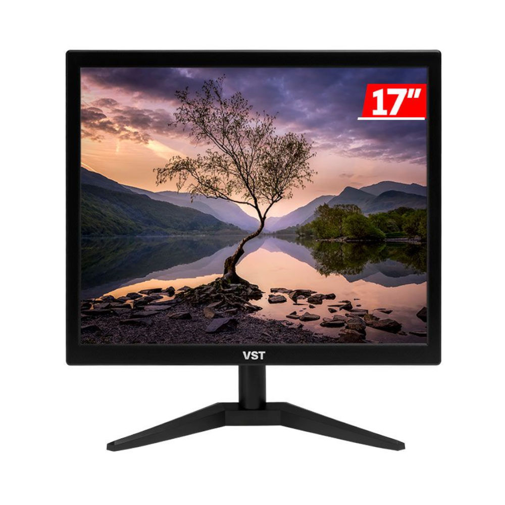 Monitor LED 17, VST 17, 17 Pol, HD, 5ms, 60Hz, HDMI/VGA, VST-VST17-BL01