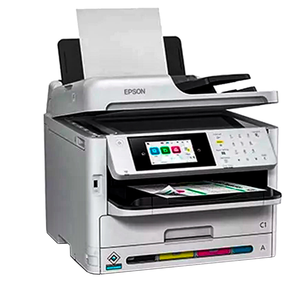 Multifuncional Epson WorkForce PRO WF-C5810, Tanque de Tinta Colorida, Wi-Fi Direct, Ethernet e Wireless, Bivolt, Branca