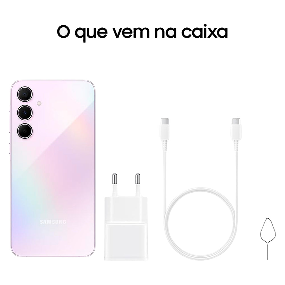 Smartphone Samsung Galaxy A55 Dual SIM 5G 256 GB, 8GB RAM - Rosa