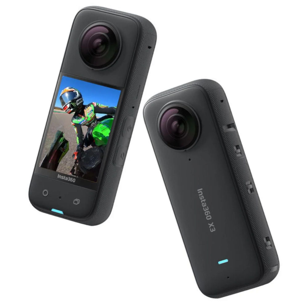 Câmera Insta360 X3 Ação 360, Resistente Água 10m, Sensor 1/2