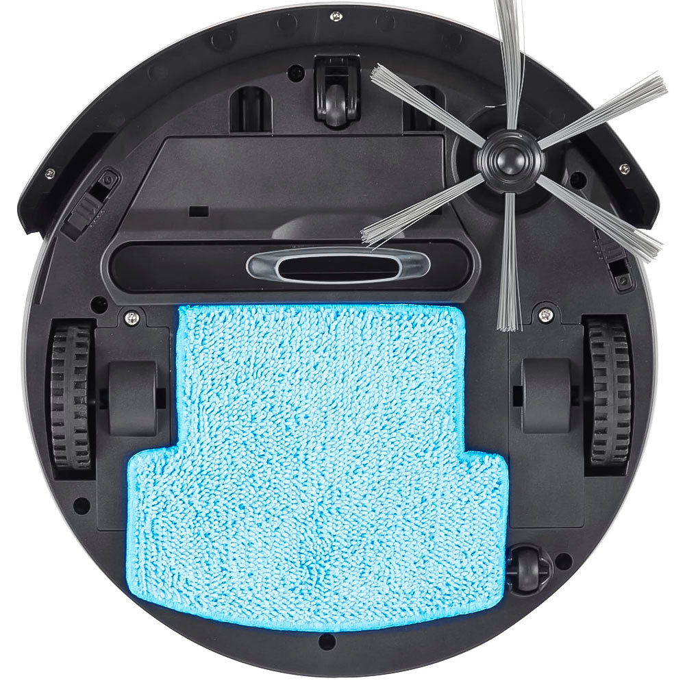 Robô Aspirador de Pó, WAP W90, Automático 3 em 1 Varre, Aspira, Passa Pano, MOP Limpeza, 30W, Recarregável, Bivolt Preto