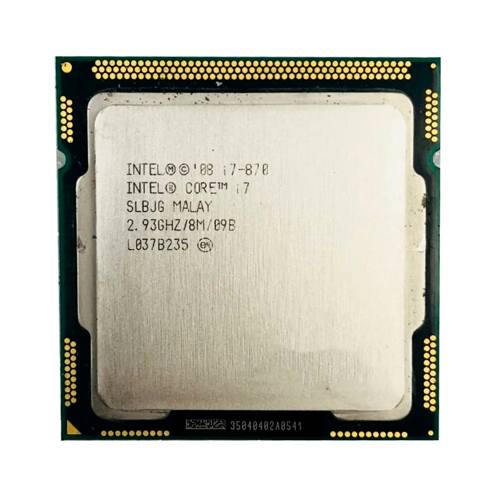 Processador Intel Core i7-870, 2.93 GHz (Turbo até 3.60 GHz), 4 Núcleos, 8 MB Cache, TDP 95W, LGA1156, 1ª Geração, OEM