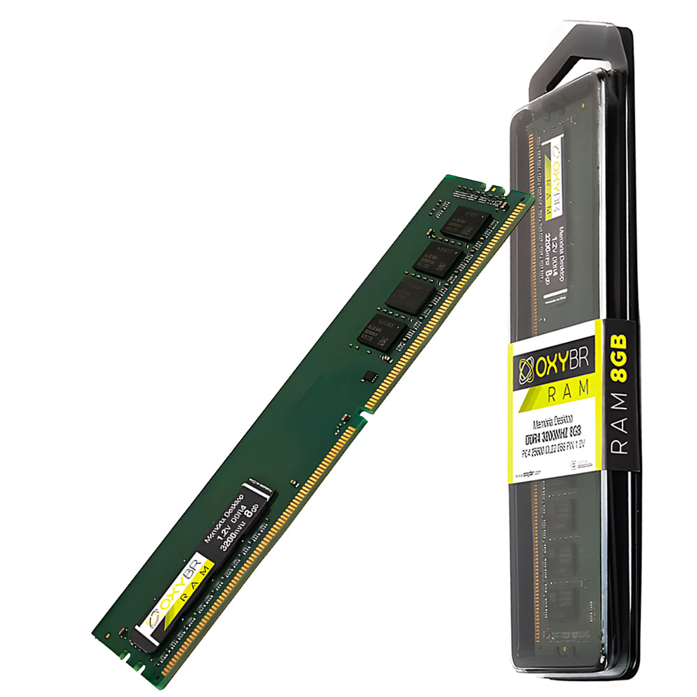 Memória Ram Desktop 8GB 3200MHz DDR4, OXY32N22S8/8, CL22, DIMM, 1.2V - OxyBR