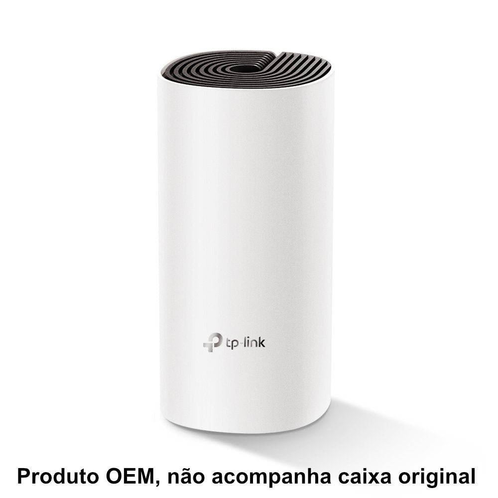 Kit Roteador TP-Link Deco M4, 2-Pack AC1200 Wi-Fi 5 Mesh Dual Band 2,4/5GHz 2 Portas Gigabit OEM Sem Caixa