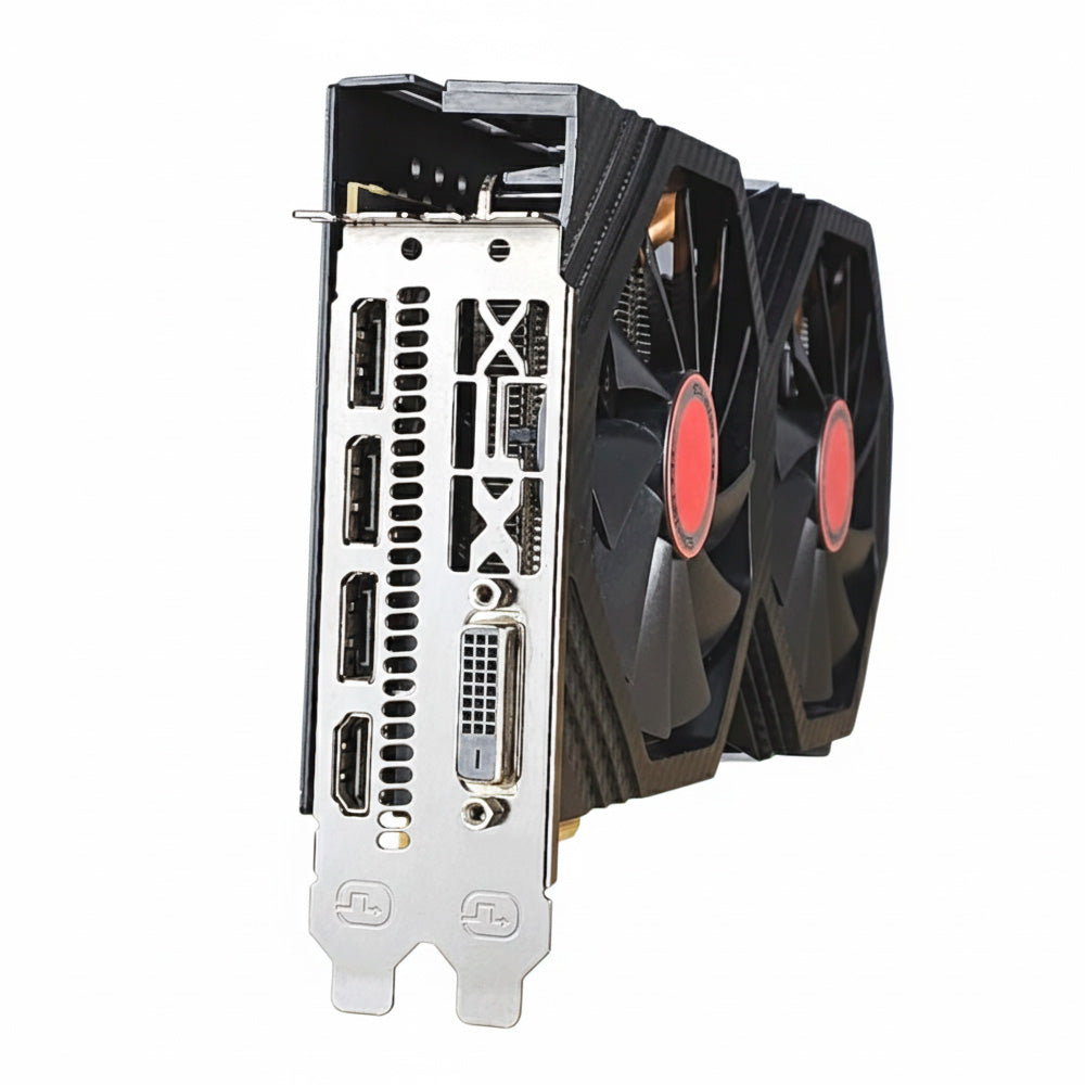 Placa de Vídeo XFX Graphics Card AMD Radeon RX 580 8GB 256BITs GDDR5 HDMI - RX-580P8D