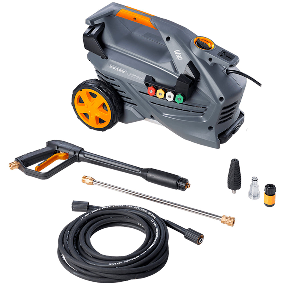 Lavadora de Alta Pressão Profissional WAP 5100 TURBO 2500W 2300 PSI/Libras 550L/h Com Mangueira De Desobstrução 220V