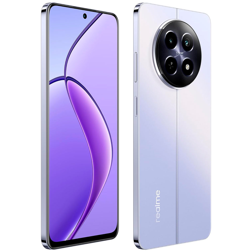 Smartphone Realme 12 Dual Sim, 5G, 8GB RAM, 256GB Armazenamento, Tela 6.72", Android 14 -Roxo Crepúsculo