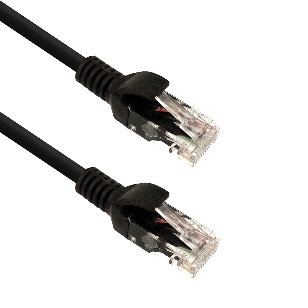 Cabo de Rede Cat.5E, 10 Metros, PC-ETHU100, Patch Cord, PlusCable - Preto