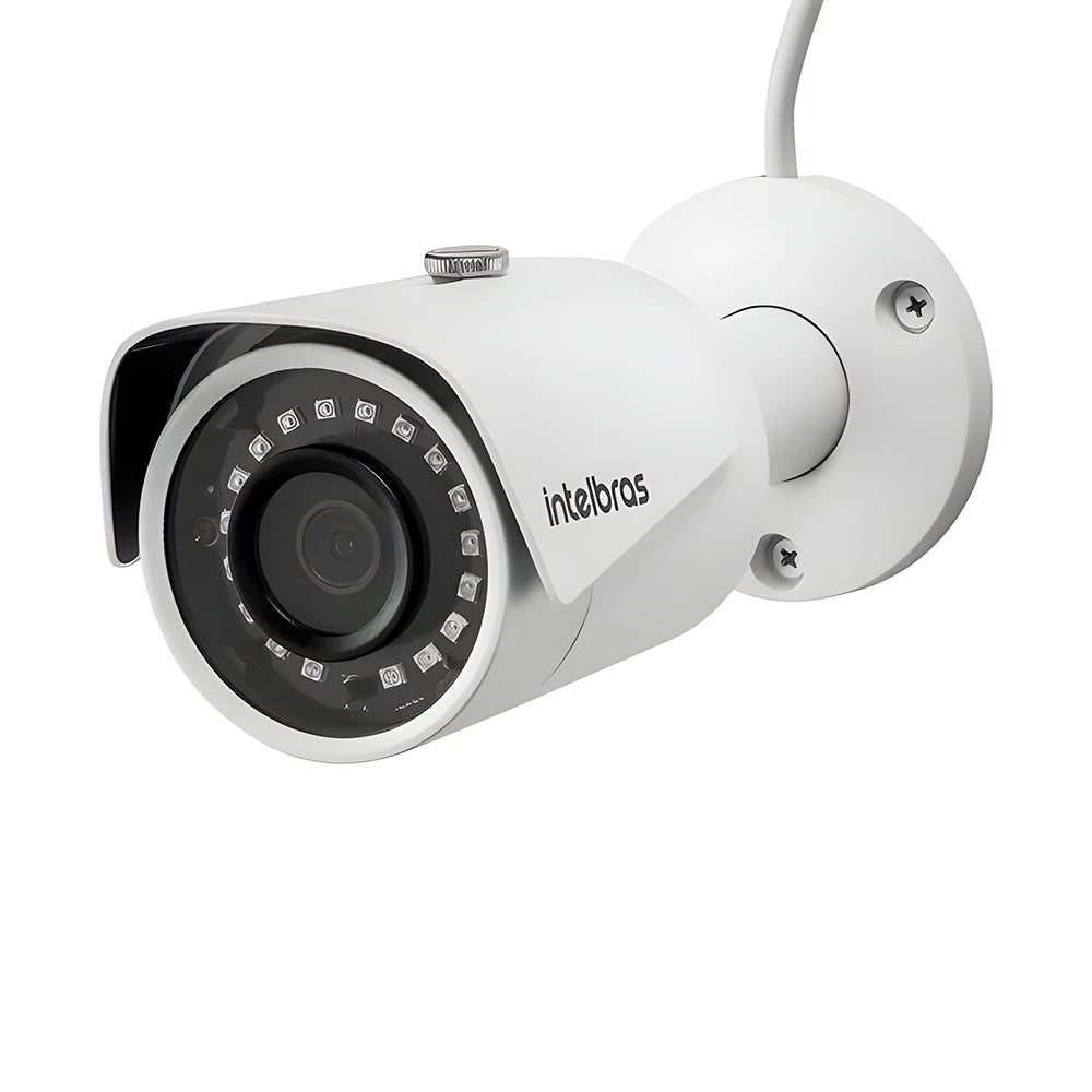 Câmera IP Intelbras VIP 3230 Bullet G3, Full HD 1080P, Lente 2,8Mm, Alcance De 30Mt