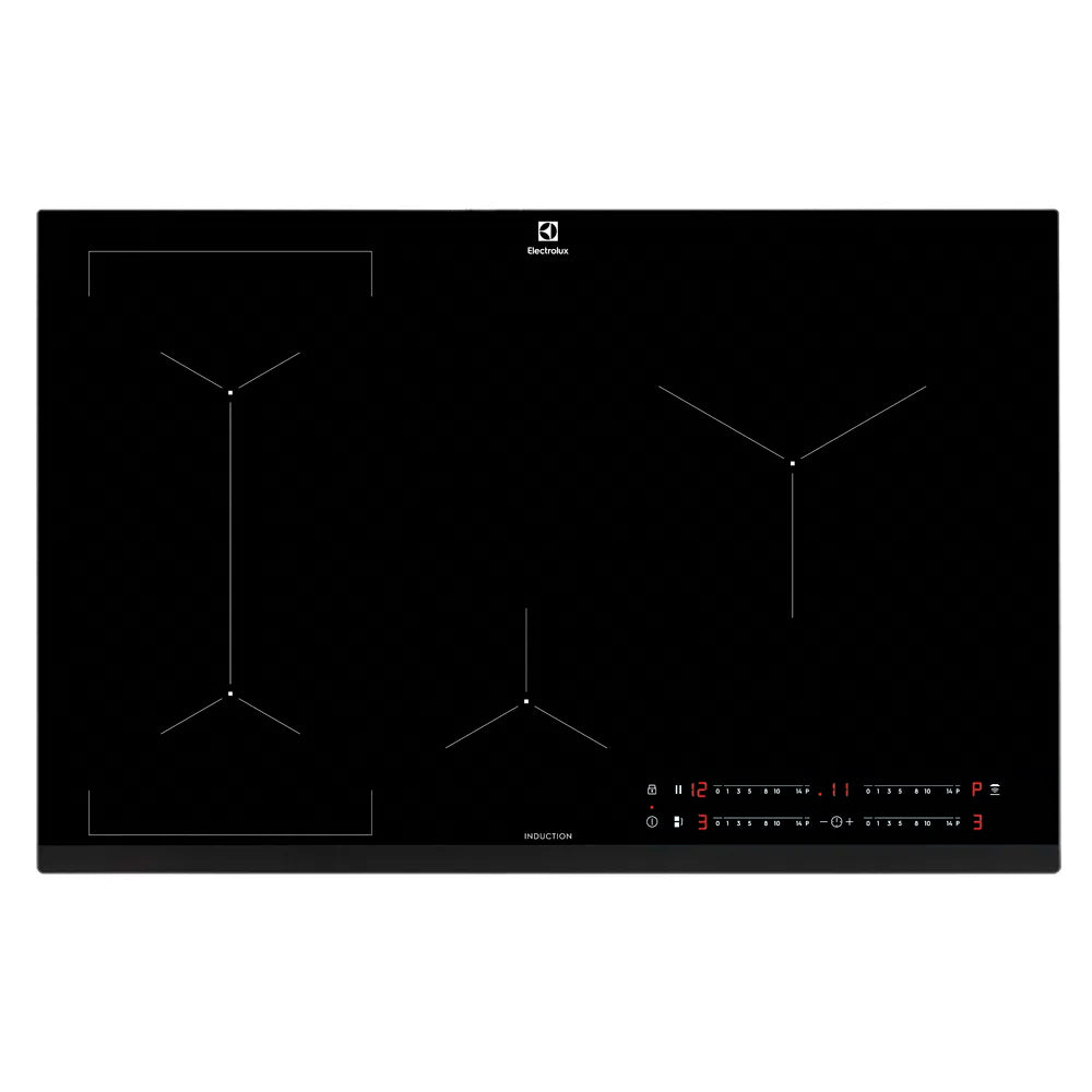 Cooktop Fogão Por Indução Eletrolux, IE80P de 4 Zonas Com Painel Touch Preto 220V