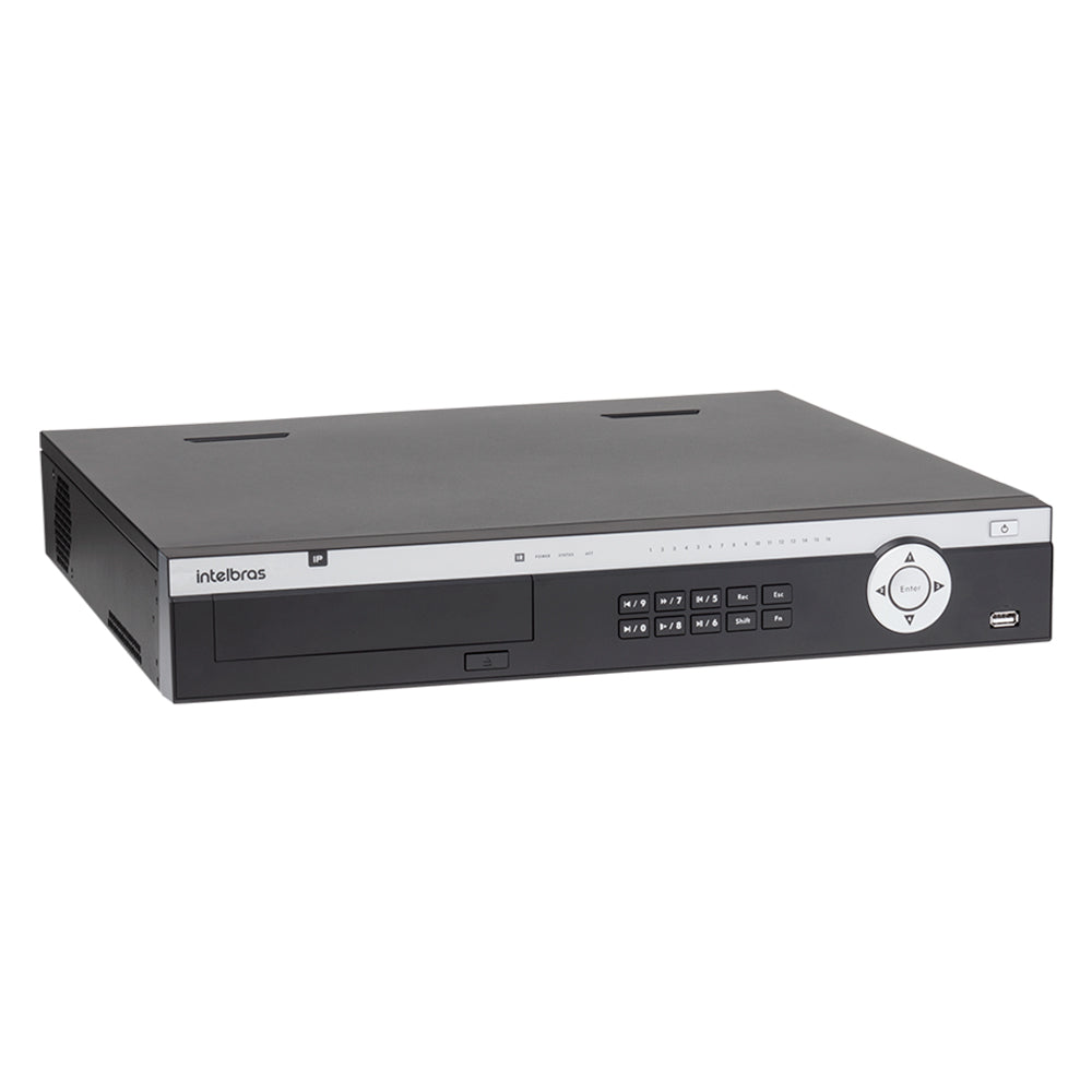 NVR Gravador Digital de Vídeo Intelbras, Em Rede, 24 Canais, NVD 5124, Até 4K