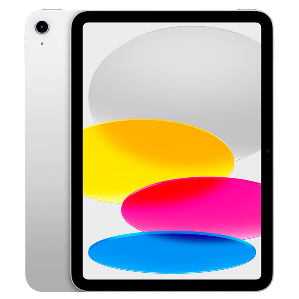 iPad Apple 2025 Wi-Fi 128 GB, Chip A16 Bionic, Tela Retina 10,9" A3354 Prateada