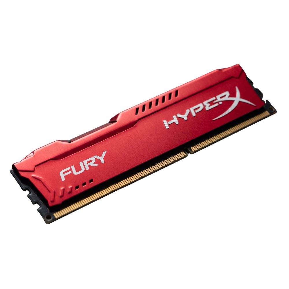 Memória DDR3 Kingston HyperX Fury, 1600 Mhz, 8 GB, Vermelha, OEM