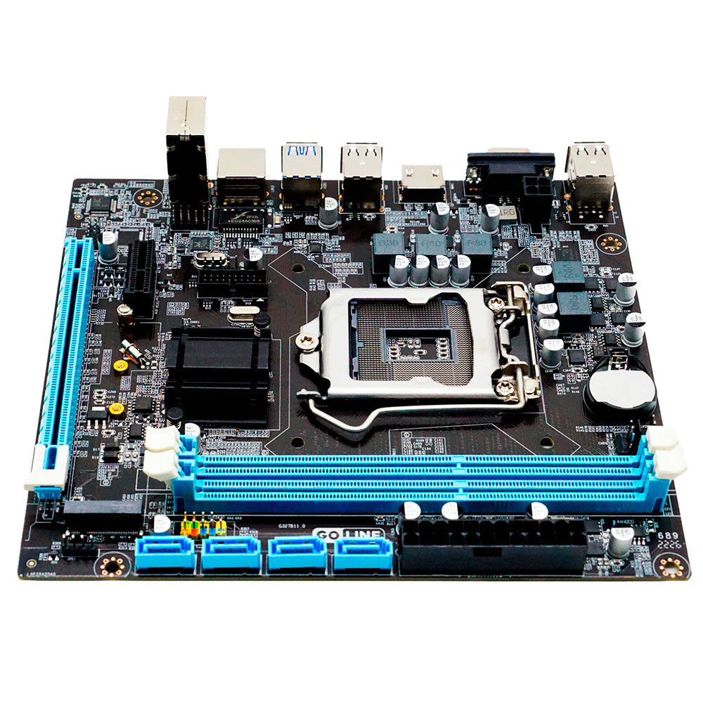 Kit Placa Mãe H110, Com Processador i3-6100, Memória RAM 8GB DDR3