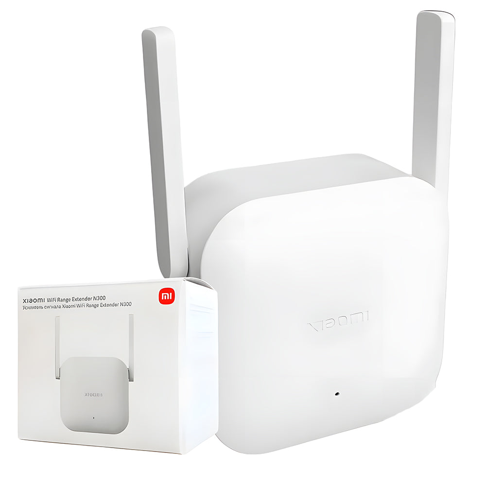 Repetidor de Sinal Wi-Fi, Xiaomi N300, Duas Antenas, 2.4GHz, RD10M, 300Mbps - Branco