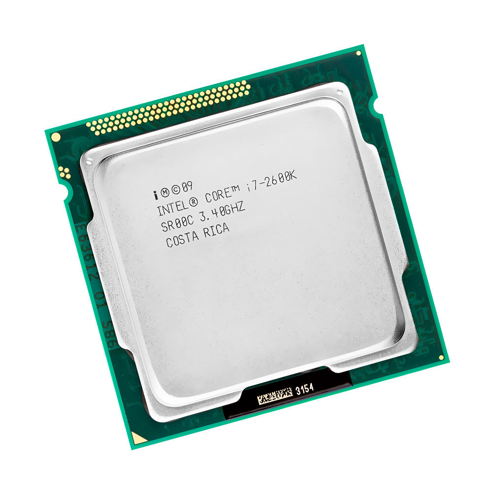 Processador Intel Core i7-2600K, 3.40 GHz (Turbo até 3.80 GHz), 4 Núcleos, 8 MB Cache, TDP 95W, LGA1155, 2ª Geração, OEM