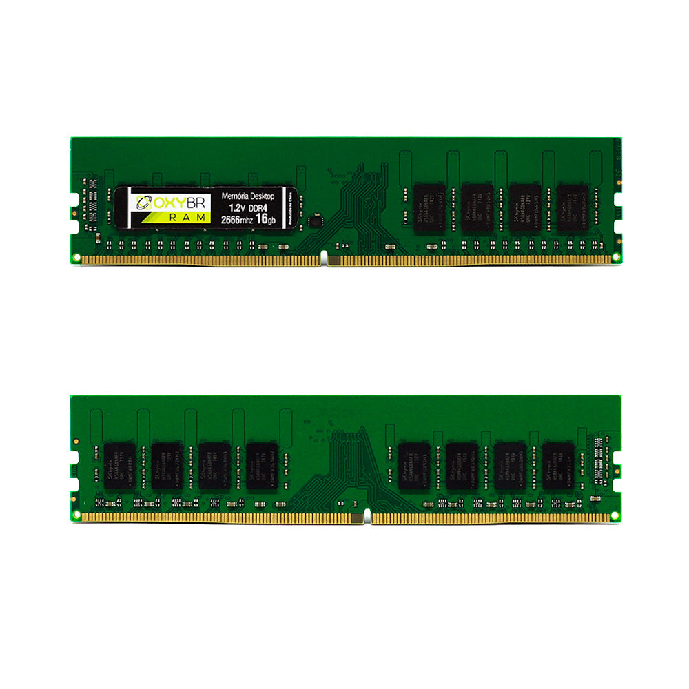 Memória RAM Desktop OXY BR 16GB DDR4 DIMM 2666 MHz 288‑pin 1.2V PC4-21300