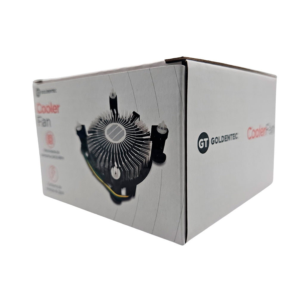 Cooler para Processador Soquete LGA 1150/1151/1155/1156, 18dBA, 12V, 4-pin PWM, Goldentec