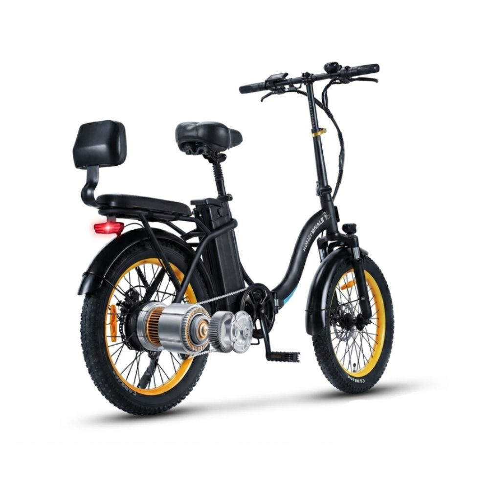 Bicicleta Elétrica Honey Whale BW02 - Adulto, 790w-45km-40km/h-120kg