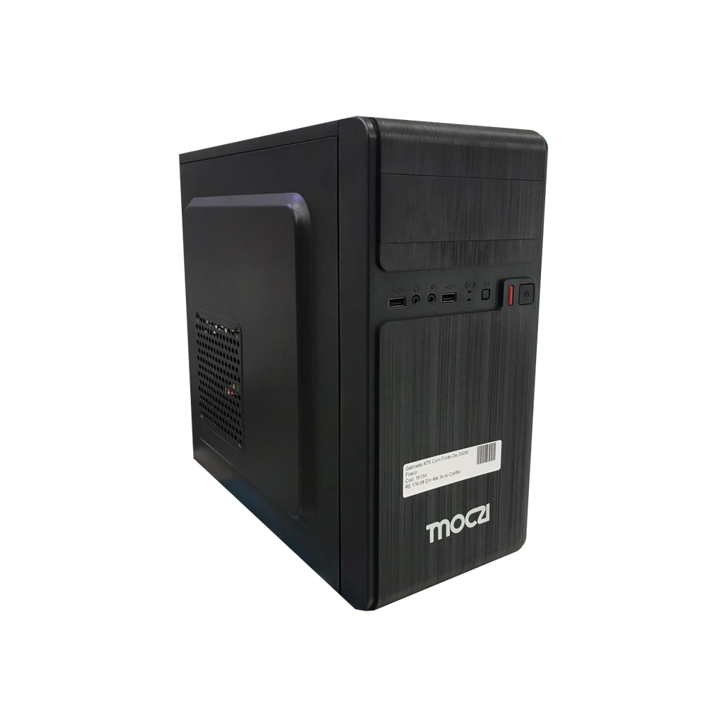 Gabinete Gamer ATX MOCZI Com Fonte De 350W Fosco 1710