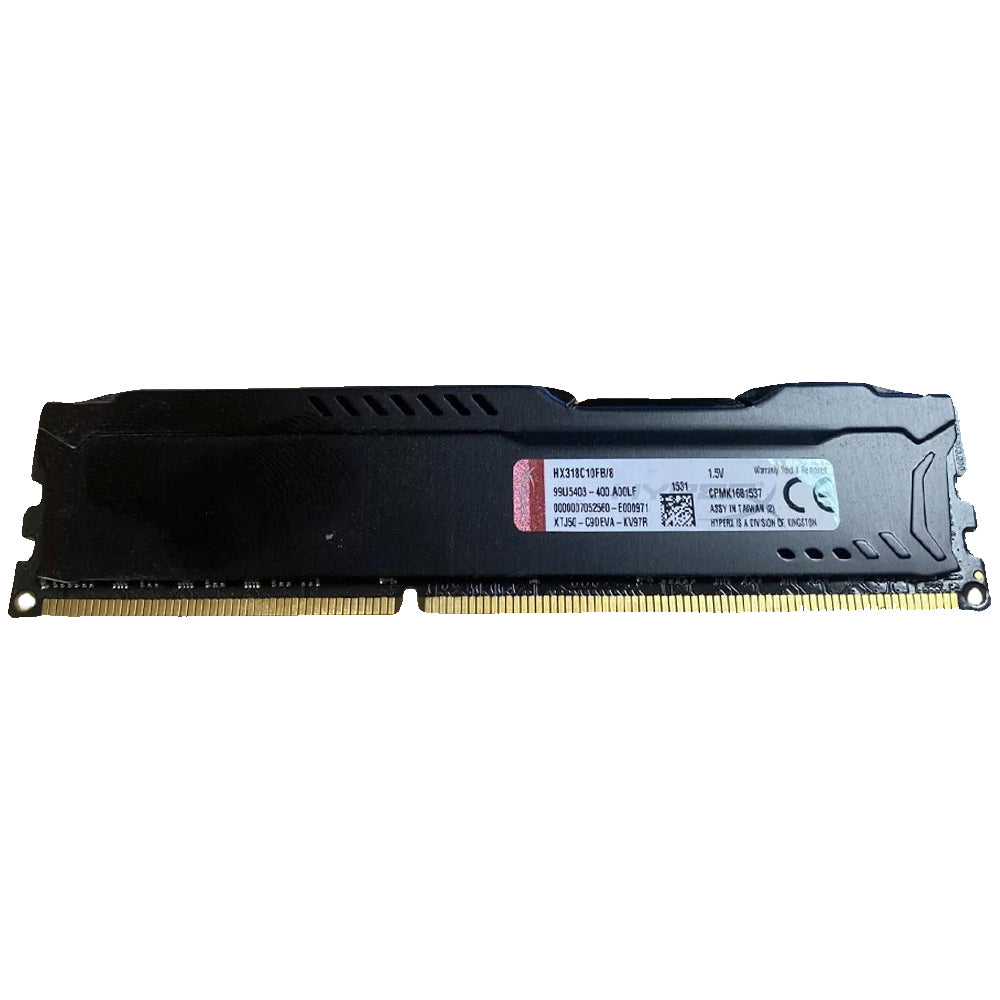 Memória 8GB DDR3 1866MHz 1.5V Kingston Fury HyperX - HX318C10FB/8 - (USD)