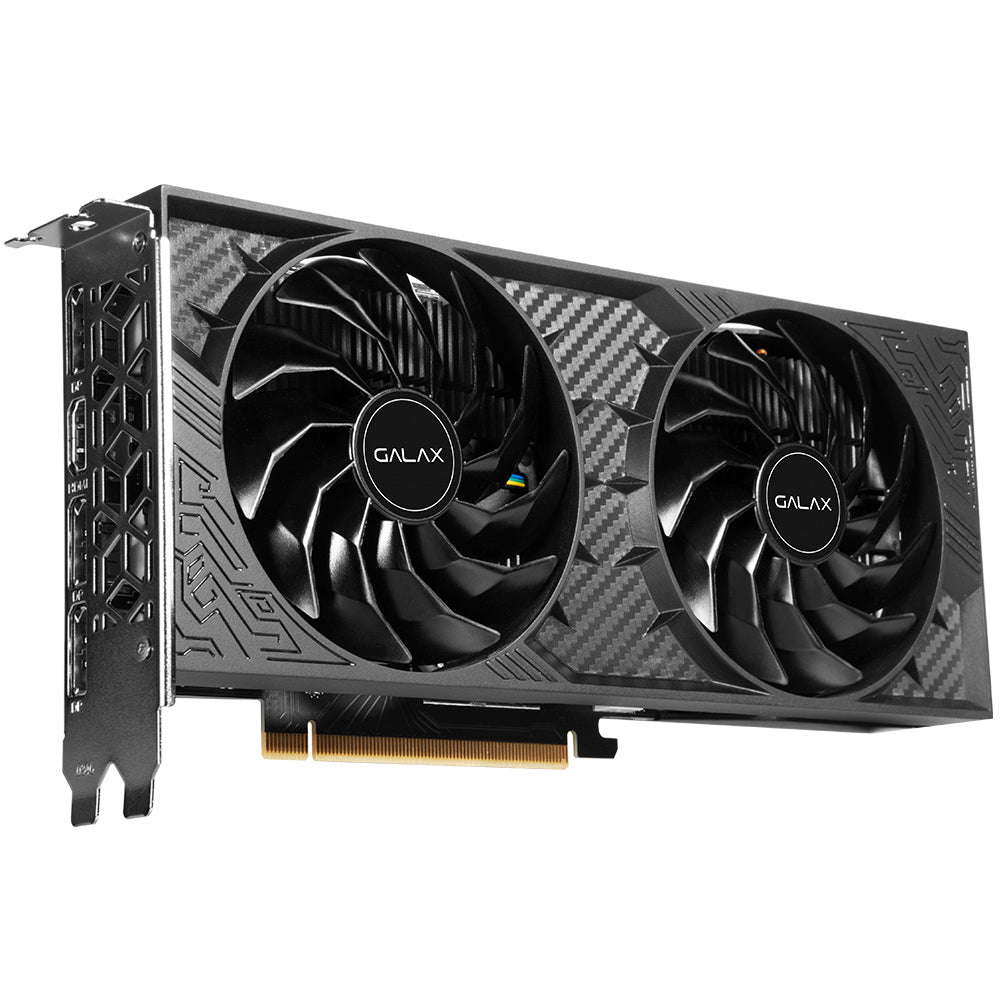 Placa de Vídeo Galax GeForce RTX 4060, 8GB GDDR6, 128 bits (1-Click OC 2X V2) 46NSL8MD9NXV - PCI-Express 4.0