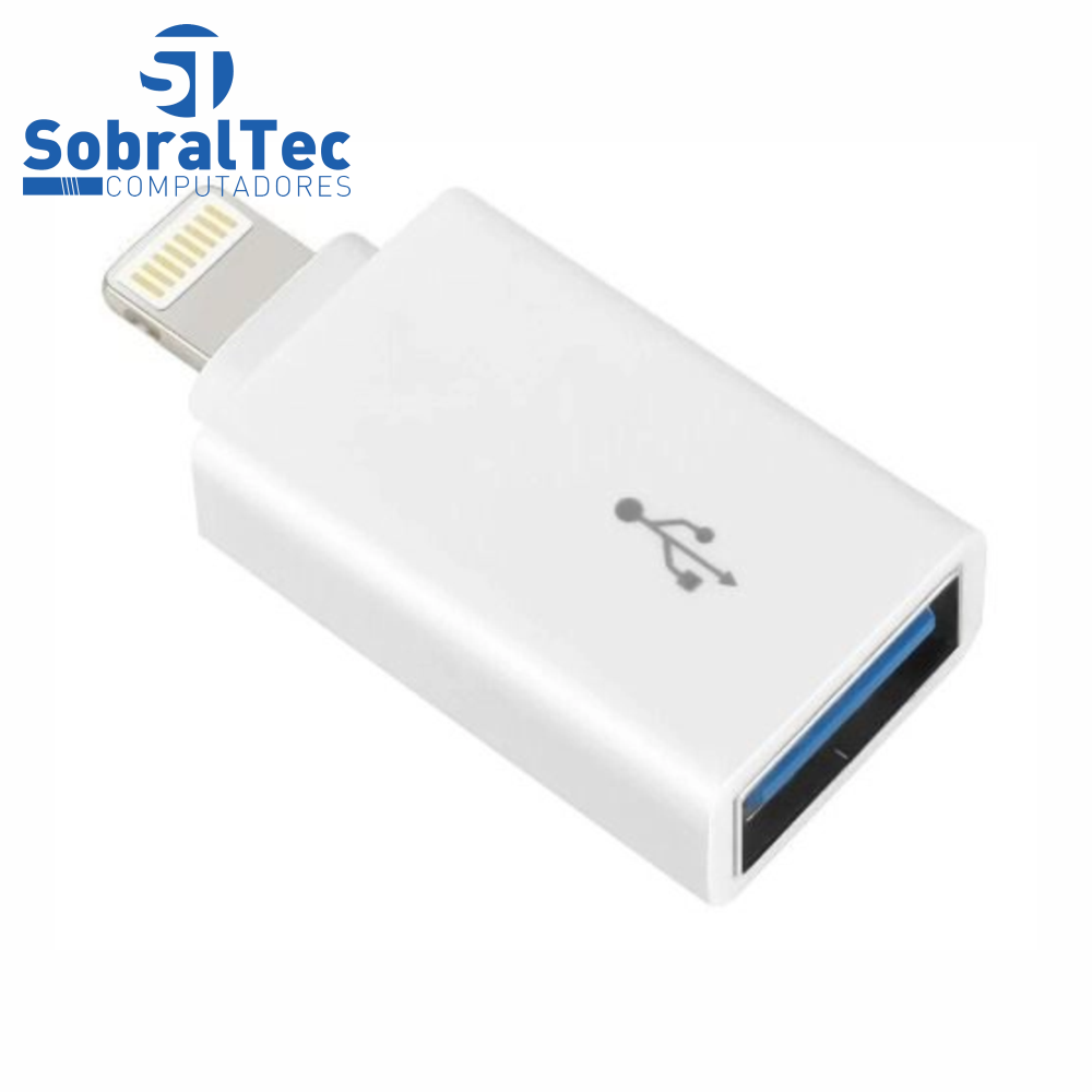 Adaptador OTG Usb Lightning iPhone para USB 3.0