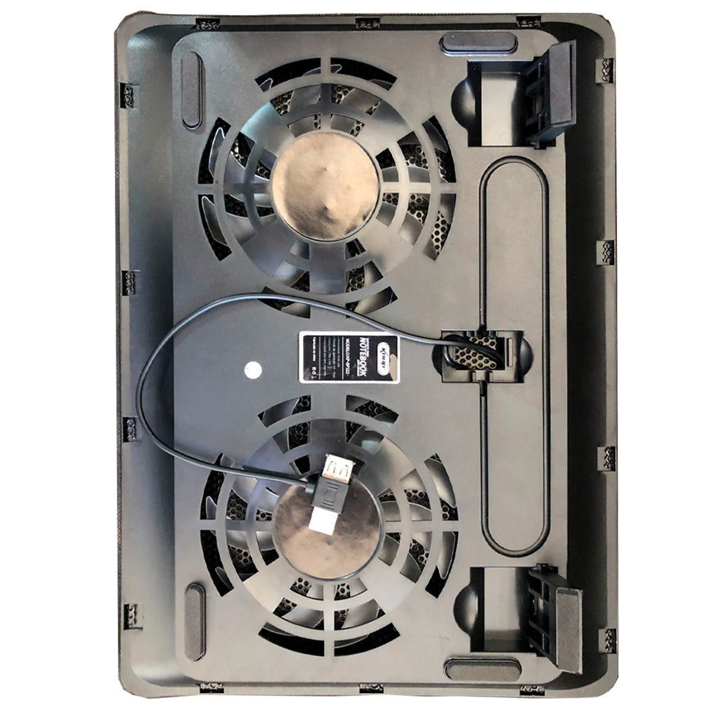 Suporte Para Notebook Até 17” Polegadas Com 2 Cooler Knup KP-SP222