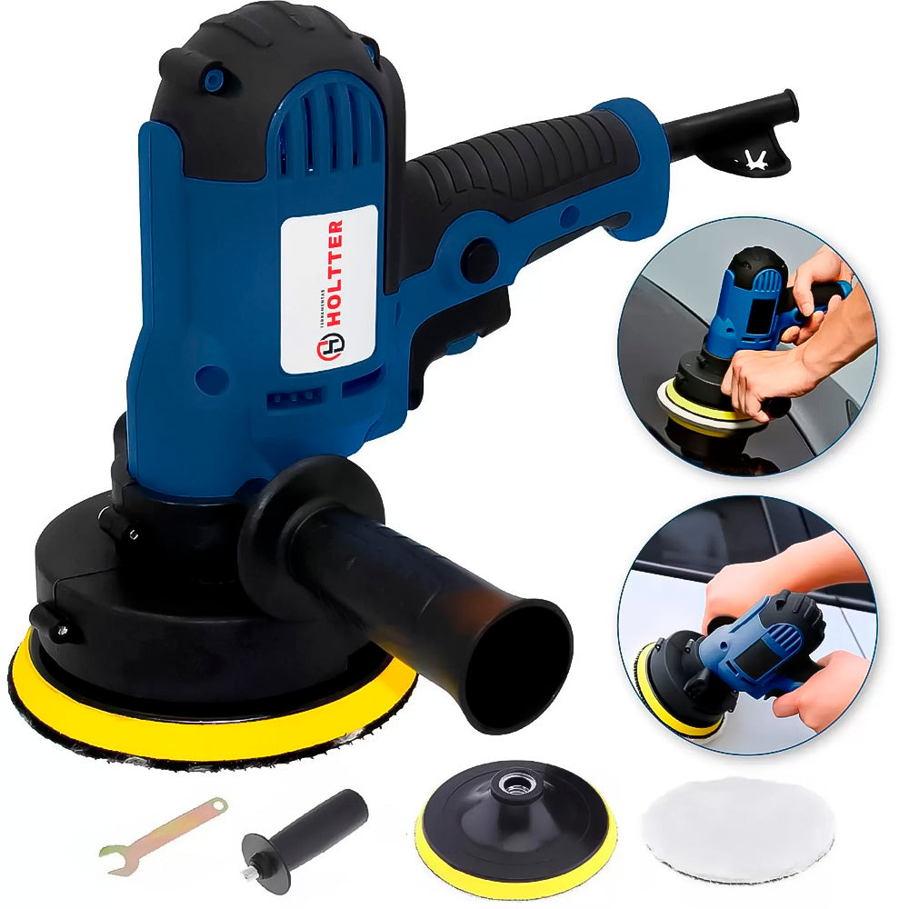 Politriz Lixadeira Automotiva Profissional 5 Polegadas 600W - Holtter
