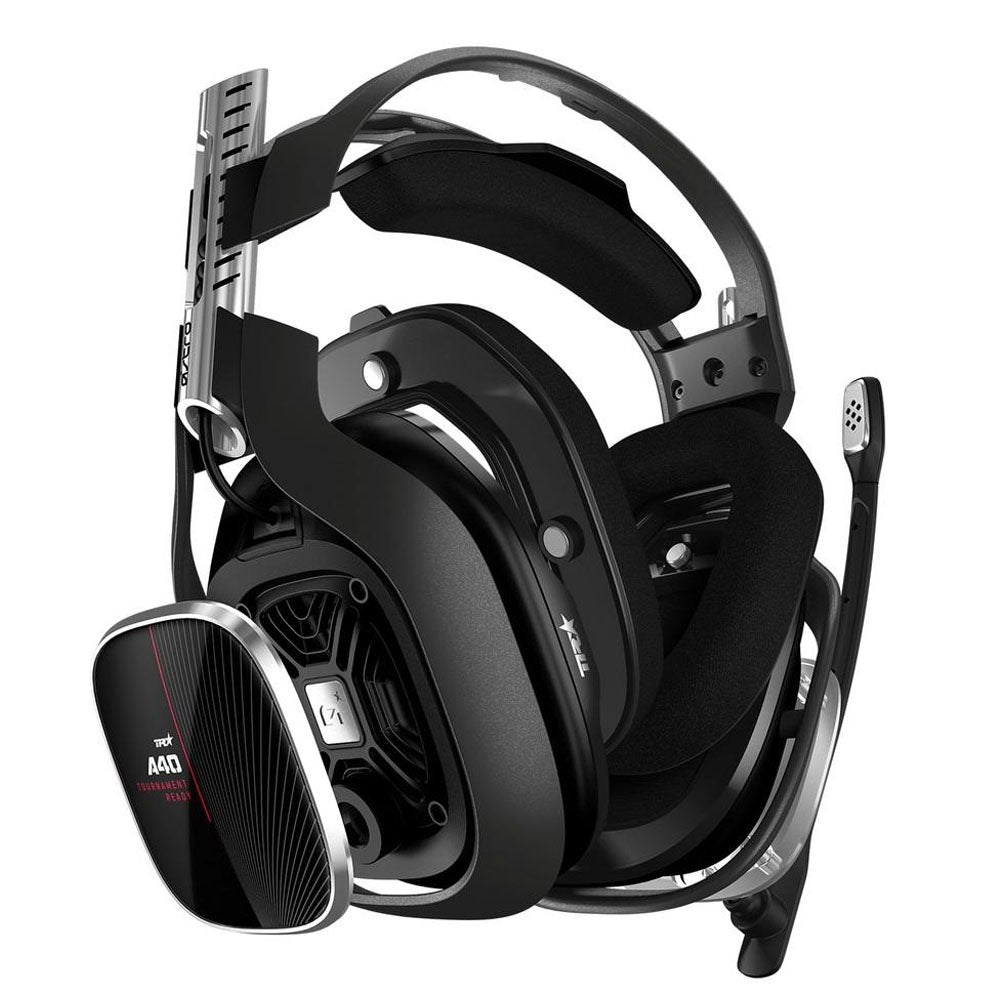 Headset ASTRO Gaming A40 TR + MixAmp Pro TR Gen 4 Com Áudio Dolby Para Xbox Series, Xbox One, PC, Mac - Preto/Vermelho