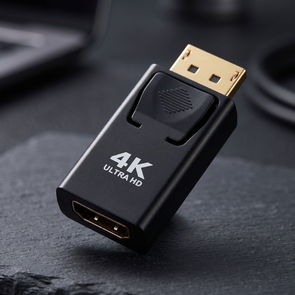 Adaptador Displayport para HDTV 4K Ultra HD Full HD 1080p, Átomo