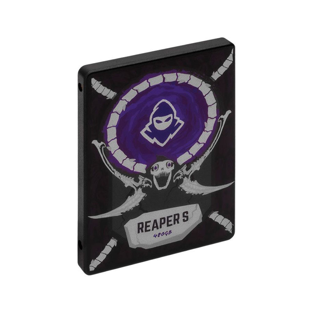 SSD Mancer Reaper S 480Gb Sata III 2.5 6Gb/s Leitura 500Mb/s  Gravação 450Mb/s OEM sem Caixa