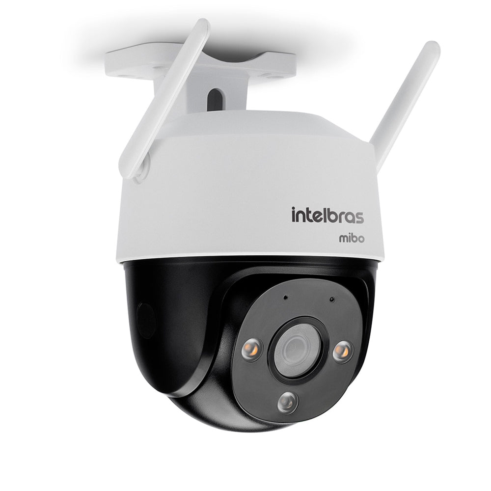Câmera de Segurança IP Externa Intelbras iM7, Wifi, FHD, Proteção Contra Chuva e Poeira, Microfone Interno, Branco