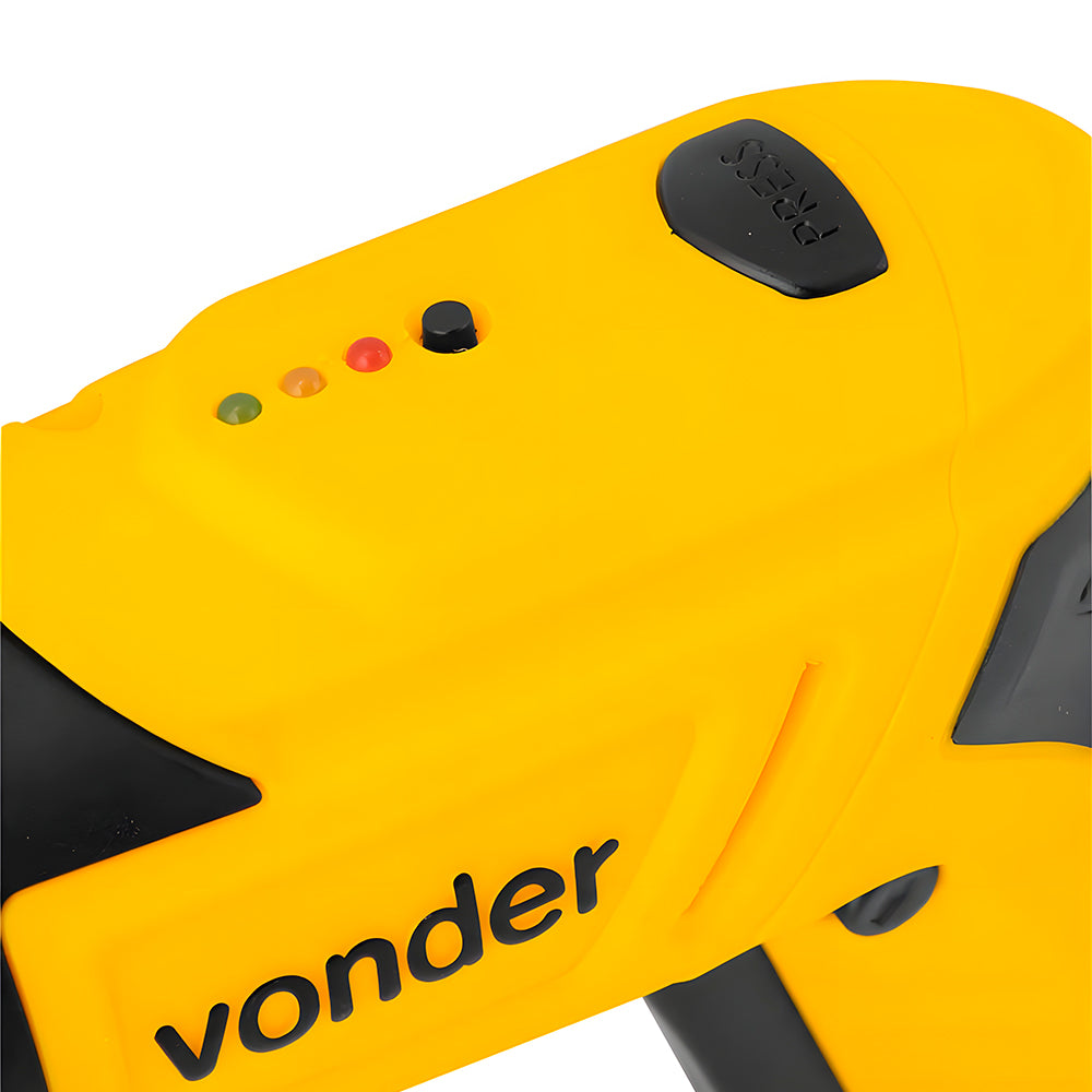 Parafusadeira a Bateria Vonder PBV 120 Bivolt 3,6V com 12 Acessórios e Carregador