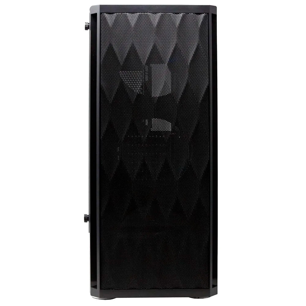 Gabinete Gamer BG-025 Bluecase, Lateral Vidro Temperado, Mid Tower, S/FTE, USB 3.0, Preto