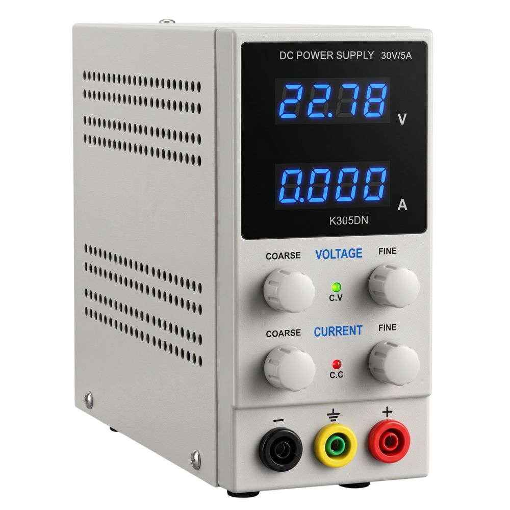 Fonte de Bancada Aida K305dn, Alimentação 30v 5a 4 Dígitos Bivolt Bancad