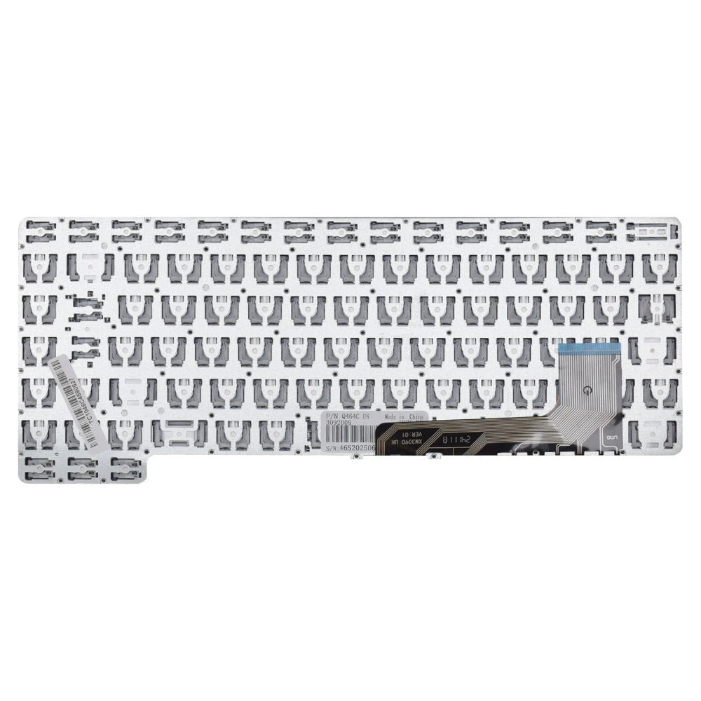 Teclado Notebook Compatível Positivo Motion Gray Q646C, C4128C-S, C4120F com Botões YouTube Netflix Deezer, BringIT