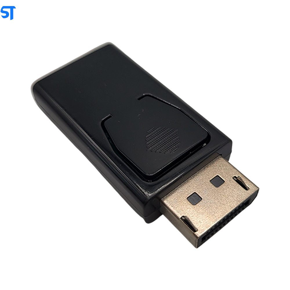 Adaptador Displayport Para HDMI 1080P - Preto