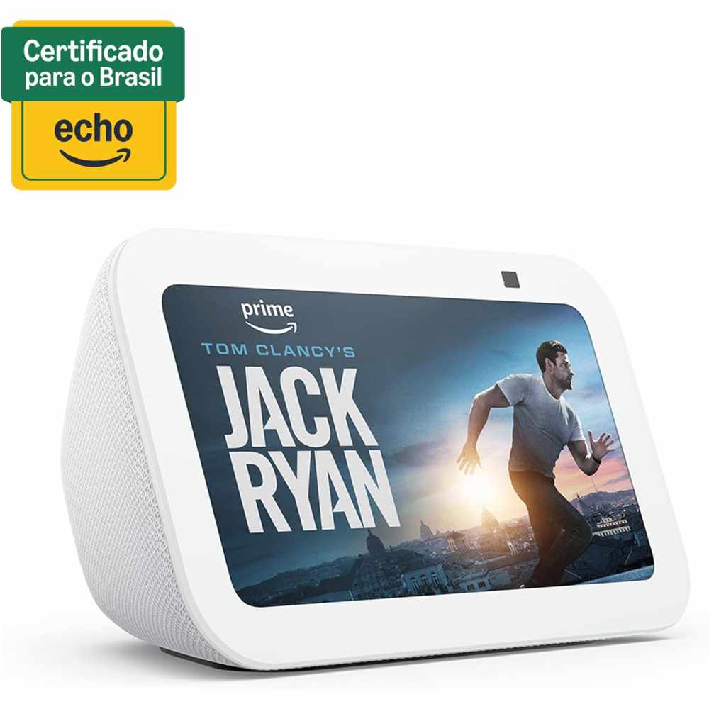 Amazon Echo Show 5 - 3ª Geração Smart Display 5.5" Alexa, Câmera 2MP, Wi-Fi - Branco