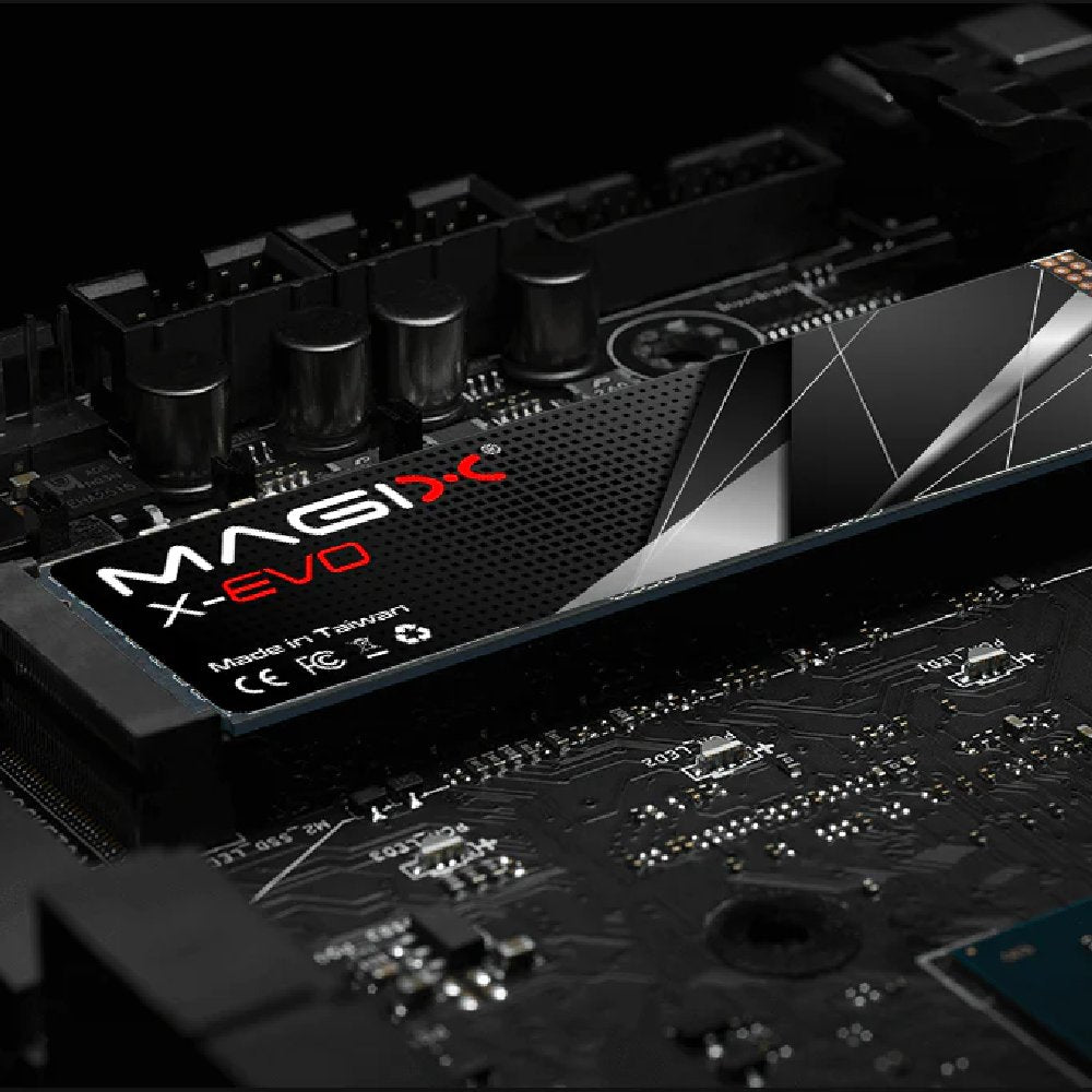 SSD M.2 NVMe Magix X-Evo 256GB PCI-e Gen3x4 Leitura 2500Mb/s Gravação 1000Mb/s 3D Nand