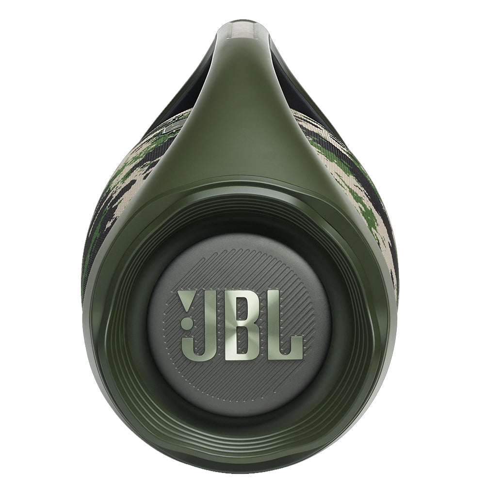 Caixa de Som Portátil JBL Boombox 2, RMS, 80W, Bluetooth 5.1, À Prova D'Água, Camuflada