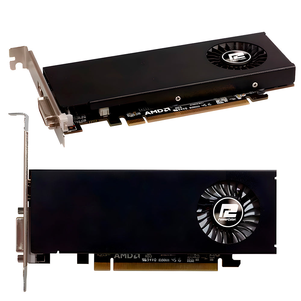 Placa de Video PowerColor Radeon RX 550, 2GB, GDDR5, 64-bit, AXRX550-2GBD5-HLEV2